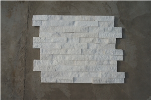 White Quartzite, White Panel, Split Face,Culture Stone, Nature Stone