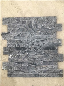 Zebra Marble Wall Cladding, Black Marble Cultured Stone,Ledge Zebra Marble Wall Cladding, Black Marble Cultured Stone,Ledge