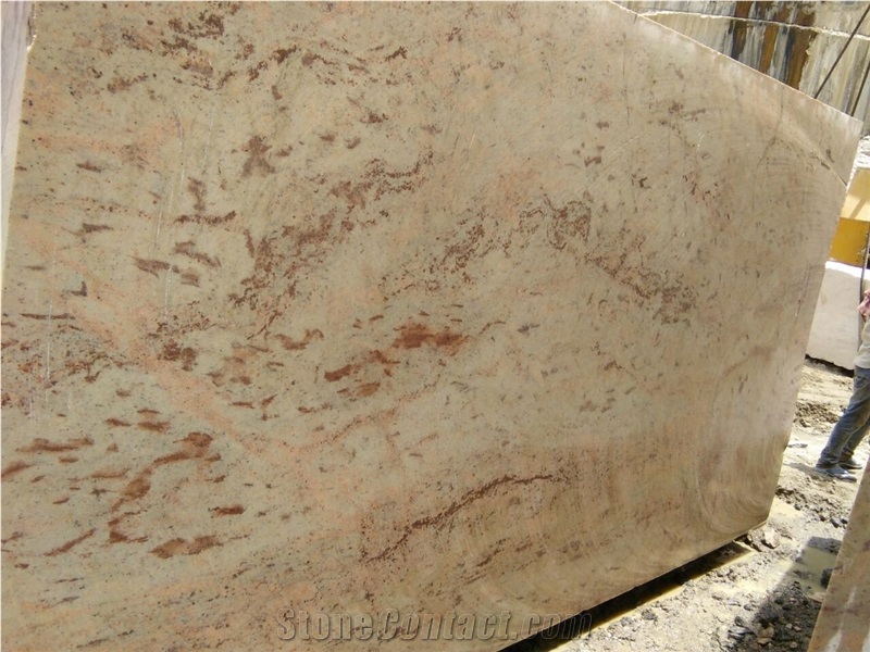 Shivakashi Gold Slabs & Tiles, Yellow Granite Polished Floor Covering Tiles, Walling Tiles