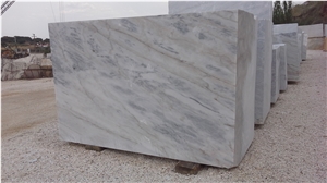 Carradinha Marble Blocks, Estremoz White with Grey Veins Block