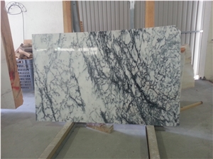 Dynossaurus Marble, Estremoz White Marble with Black Veins Slabs