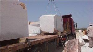 Estremoz White Luxury Marble Block, Branco Estremoz Extra, White Portugal Marble Block