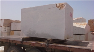 Estremoz White Luxury Marble Block, Branco Estremoz Extra, White Portugal Marble Block