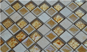 3d Glass Wall Mosaic/ Floor Mosaic Glass Mosaic Metal Mosaic Pearl Shell Mosaic Polished Mosaic Split/Mosaic Pattern / Manmade Stone Mosaic Pattern /Thin Laminated Mosaic /Laminated Mosaic Terry Stone