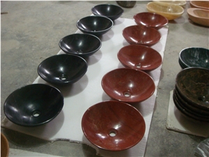 Brown Granite Sink & Basin, Good Quality Bowl on Sales, High Quality Polished Special Shape Sells from China Factory