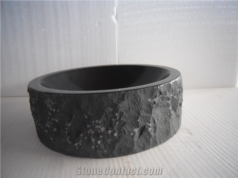 Brown Granite Sink & Basin, Good Quality Bowl on Sales, High Quality Polished Special Shape Sells from China Factory