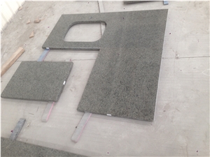 Customized Kitchen Countertop Natural Stone Granite Stone Kitchen Tops Splicing Counter Top