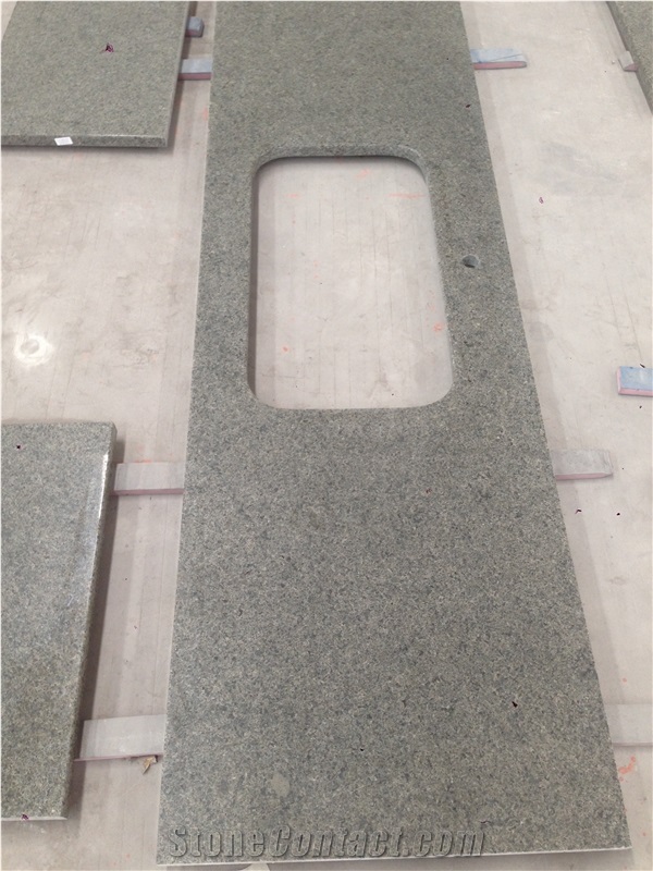 Customized Kitchen Countertop Natural Stone Granite Stone Kitchen Tops Splicing Counter Top