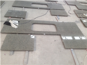 Customized Kitchen Countertop Natural Stone Granite Stone Kitchen Tops Splicing Counter Top