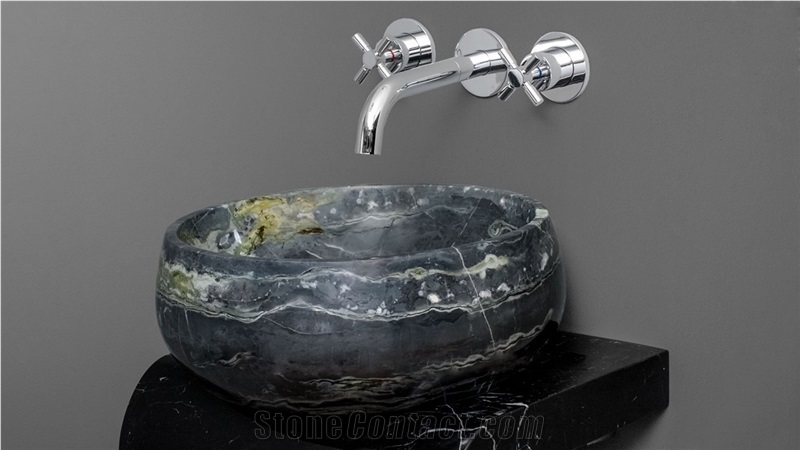 Different Style Natural Marble High Polished Sink & Basin, Competitive Price Stone Sink on Sales Direct from Factory, Natural Marble Design