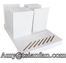 Desktop Wood Counter Stand For Marble Stone