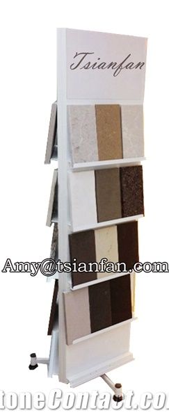Double-Face Large Display Cabinets For Tile Stone Flooring