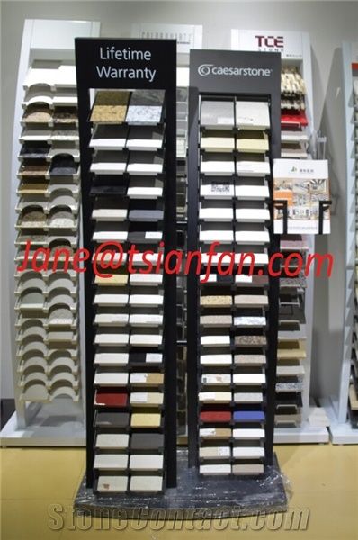 Sr031 Stone Display Rack,Quartz Tile Display,Plant Tire Display Stands