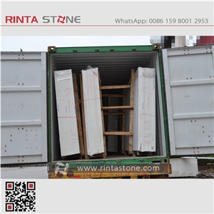 Snow White Artificial Stone,White Crystallized Stone Tiles & Slabs