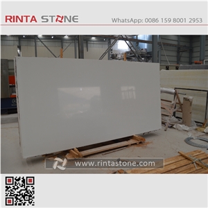Snow White Artificial Stone,White Crystallized Stone Tiles & Slabs