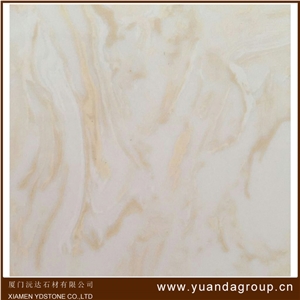 Beige Artificial Onyx Laminated Slabs