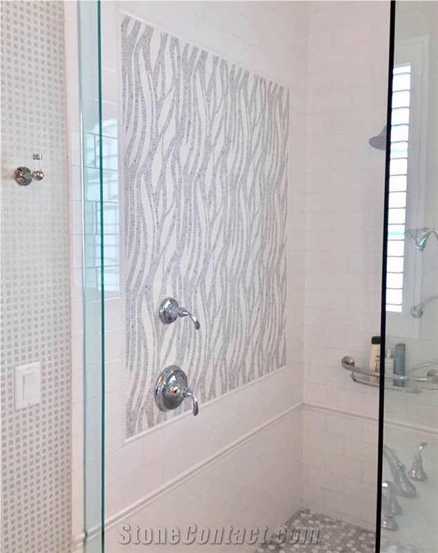Installed Folly Mosaic by Seasons Collection
