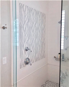 Installed Folly Mosaic by Seasons Collection Installed Folly Mosaic by Seasons Collection