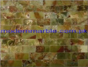 Dark Green Onyx Mosaic
