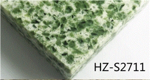Wonderful Green Artificial Terrazzo Tiles