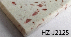 Green Atificial Terrazzo Tiles Stone