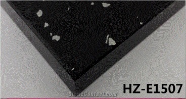 Beautiful Black Atificial Terrazzo Tiles