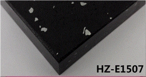 Beautiful Black Atificial Terrazzo Tiles