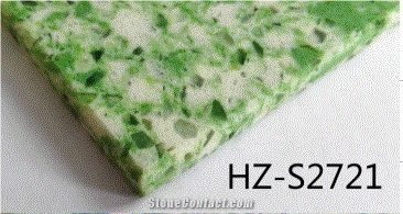 High Quality Green Atificial Terrazzo Tiles