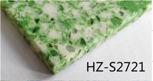 High Quality Green Atificial Terrazzo Tiles