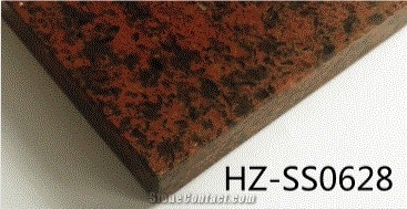 High Quality Black Red Atificial Terrazzo Tiles