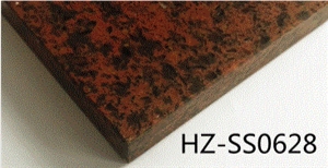 High Quality Black Red Atificial Terrazzo Tiles