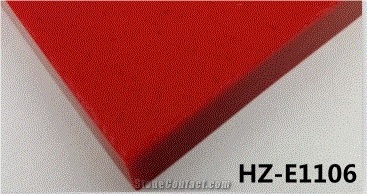 High Quality Black Red Atificial Terrazzo Tiles