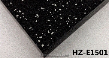 High Quality Black Red Atificial Terrazzo Tiles