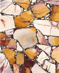 Semiprecious Stone Slabs Multi-Color Slabs
