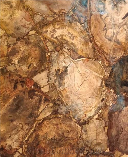 Semiprecious Stone Slabs Multi-Color Slabs