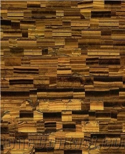 Semiprecious Stone Slabs Multi-Color Tiger Eye