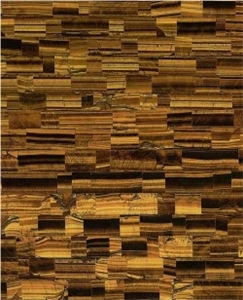 Semiprecious Stone Slabs Multi-Color Tiger Eye