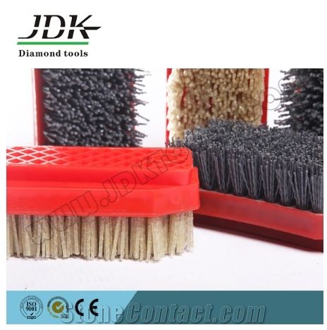 Jdk Antique Diamond Abrasive Fickert Brush for Granite