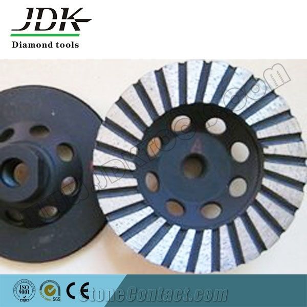 Jdk High Quality Diamond Granite Abrasive Grinding Cup Wheel
