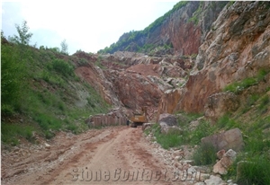 Breccia Pernice Marble Blocks