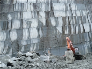 Serizzo Granite Block, Italy Grey Granite Serizzo Formazza