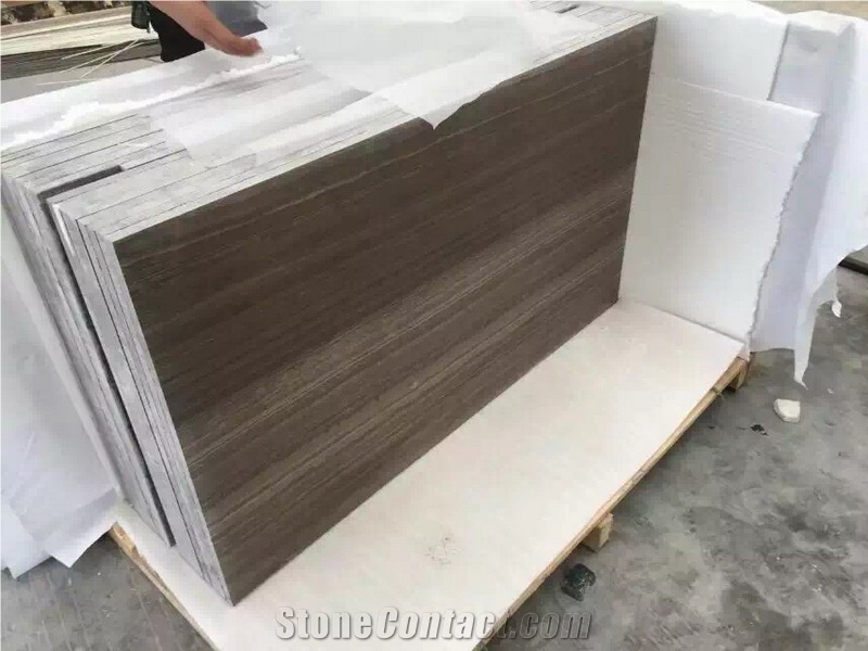 Customized Natural Factory Price Coffee Wooden Marble Tile