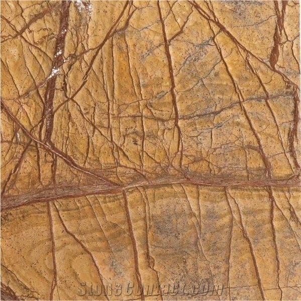 Professional Biggest Factory Rainforest Brown Marble Slabs,Tiles