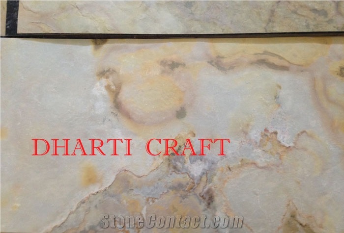 Flexible Slate Stone Veneer Laminates