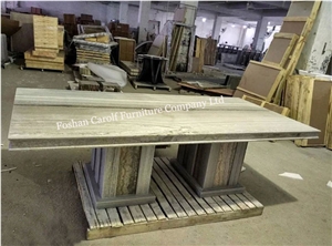 12 Seater Dining Room Furniture Marble Dining Table Set