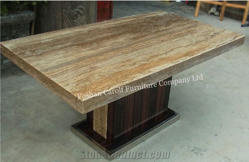 Modern Italian Marble Top Dining Table for Dining Room Furniture