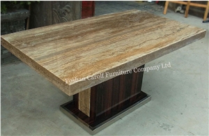 Modern Italian Marble Top Dining Table for Dining Room Furniture