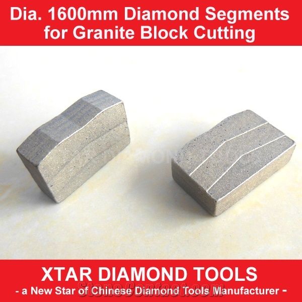Dia.1600mm Diamond Segment for Granite Blocks Cutting