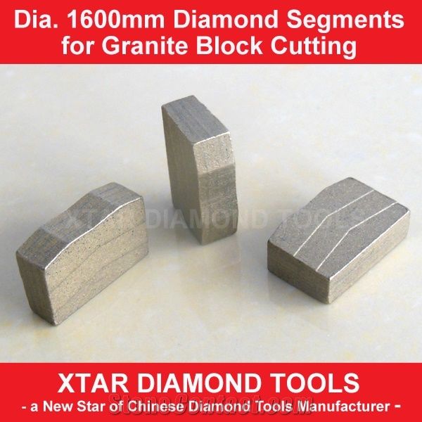 Dia.1600mm Diamond Segment with Sandwich Structure