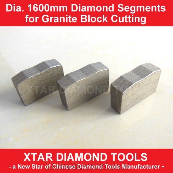 Dia.1600mm Diamond Segment with Sandwich Structure